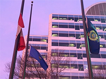 Flags at Half-mast