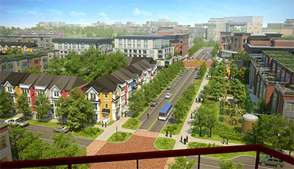 Blatchford site artist's rendering