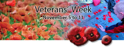 Veteran's Week - November 5-11