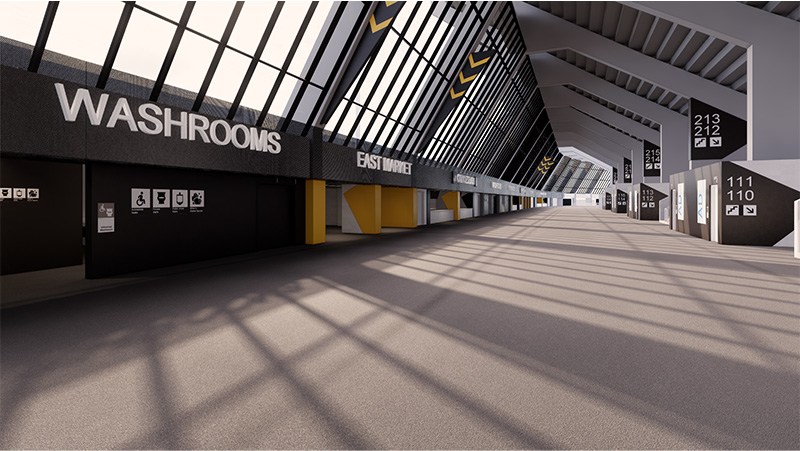 Concourse - Concession Entry rendering