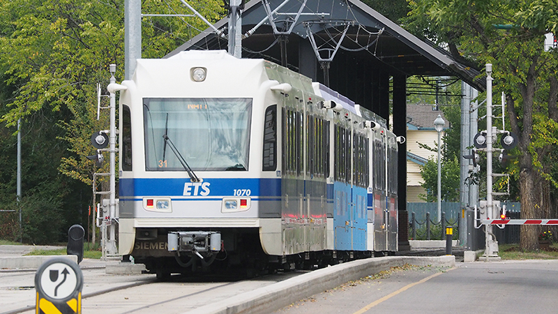 Metro Line LRT train