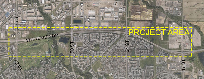 Whitemud Drive Widening (75St/66St to 17 ST)