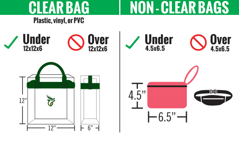 commonwealth stadium bag policy diagram