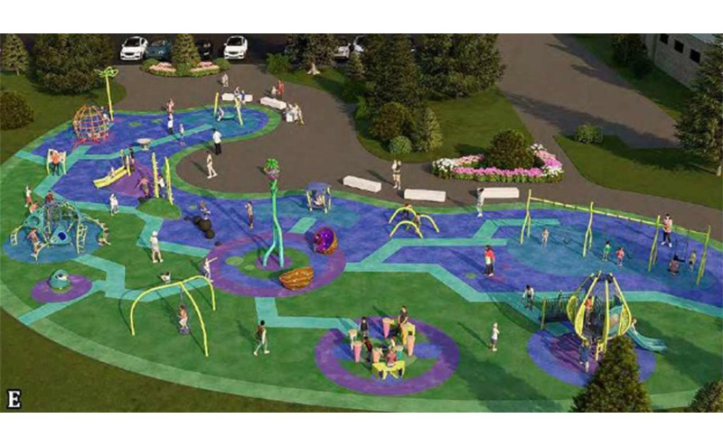 Balwin Park playground design concept image