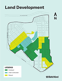 Blatchford development map in 2025