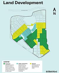 Blatchford development map in 2025