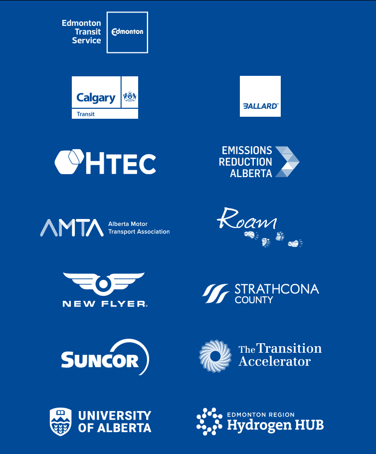 Hydrogen Bus Pilot Partners logos