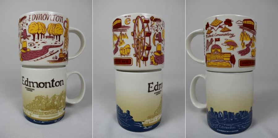 Edmonton Starbucks mugs