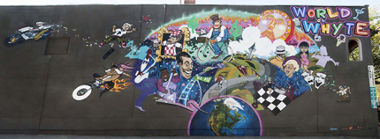 The World on Whyte Mural