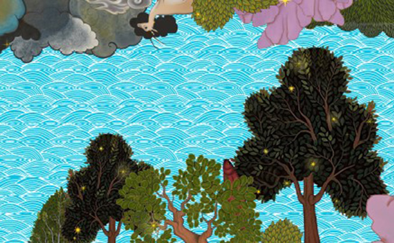 Zoie Gardner park mural detail