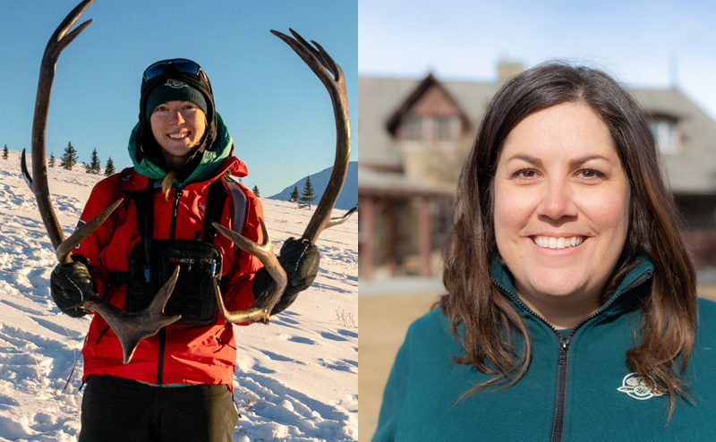 Karly and Madeline from Parks Canada