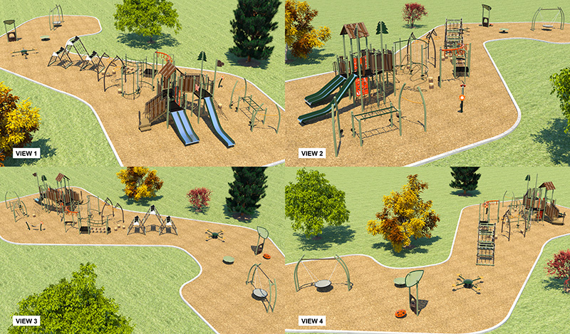 Allin Park Playground preferred design image
