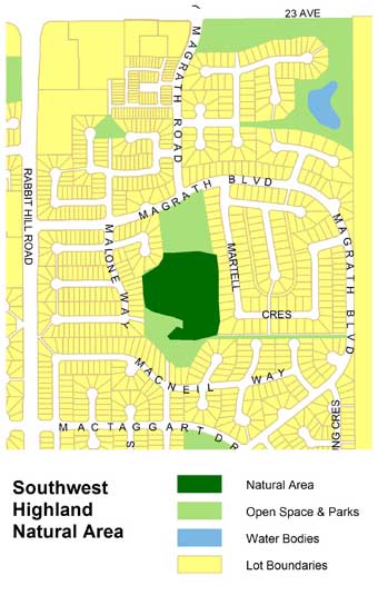 Southwest Highland map