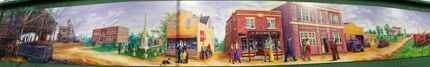 "Beverly Beginnings" mural