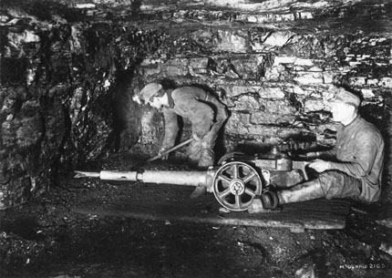 Sullivan Puncher Machine Mining, ca. 1917 