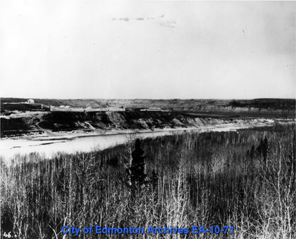 Fort Edmonton in 1879