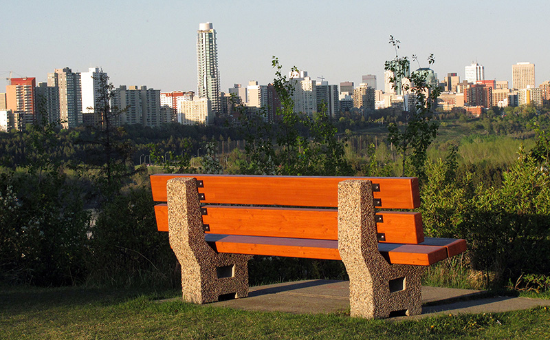 Edmonton's river valley