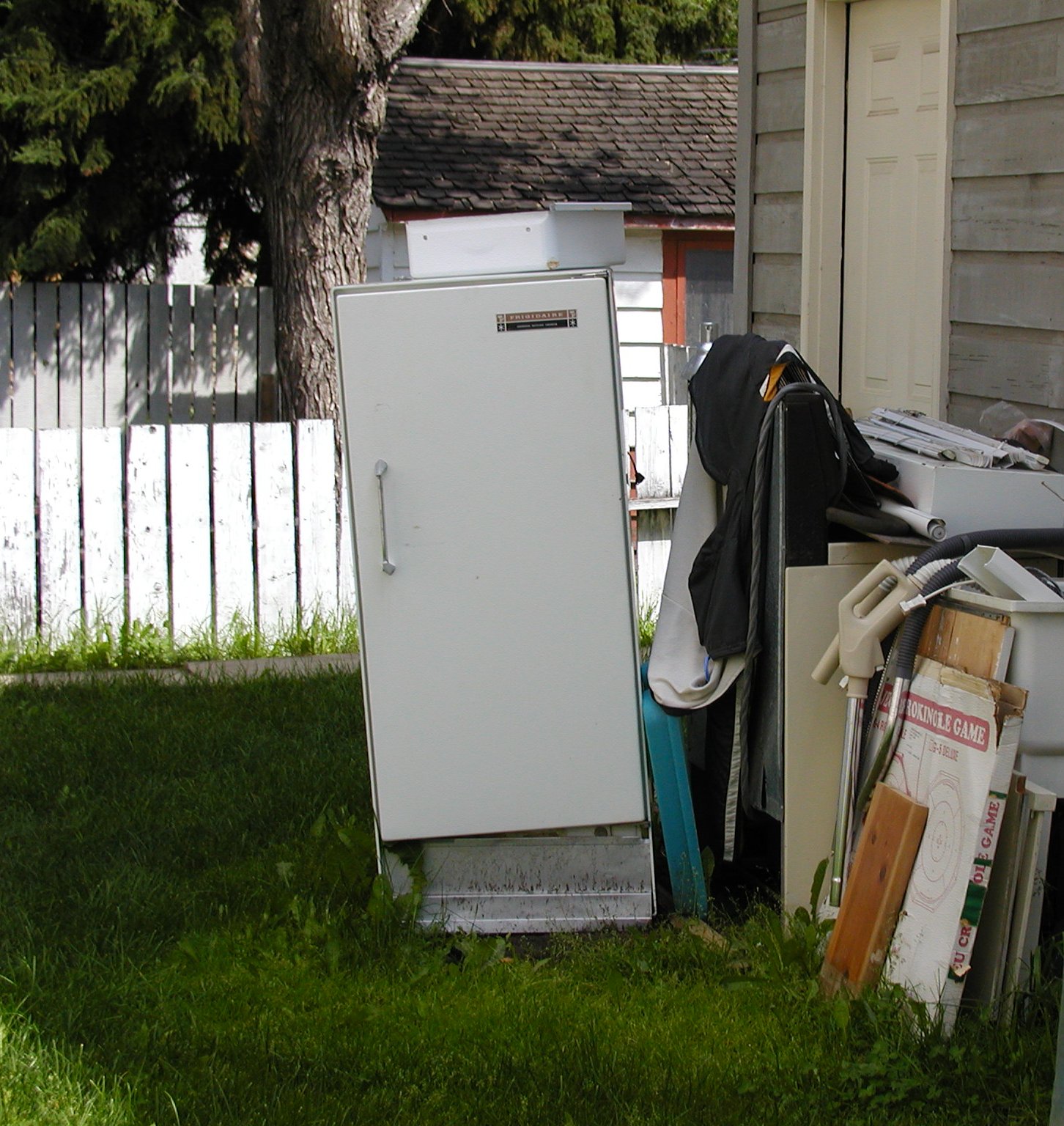 Improperly Stored Refrigerator