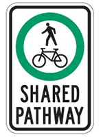 Shared-Use Path Sign