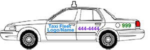 Taxi Markings Example