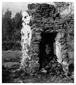 Detail: Stevenson's Cabin chimney [EA-10-2436]