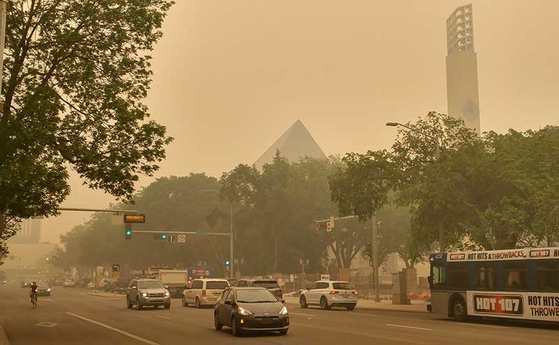 Forest Fire Smoke May 2019