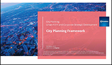 Cover of City Plan - Planning and Environment Services Framework document.