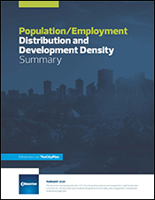 Cover of Population/Employment Distribution and Development Density Summary