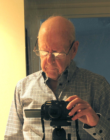 Colour photo of Chris Bruun taken in 2012.