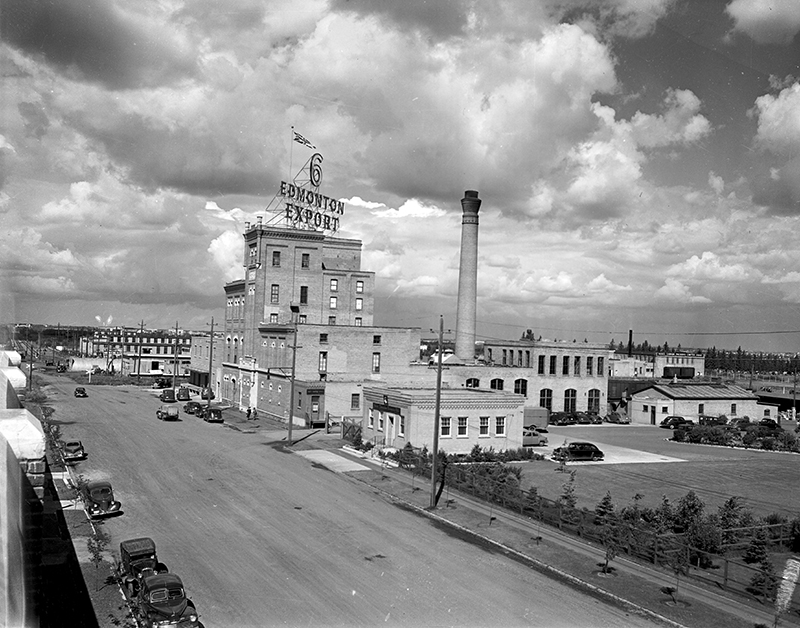 Sick's Brewery (later Molson), 1949 - City of Edmonton Archives, EA-600-2799j