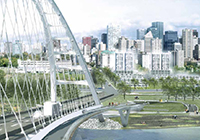 An artist rendering showing West Rossdale