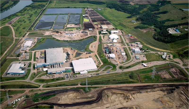 Aerial of Edmonton Waste Management Centre