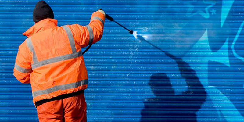 Cleaning Graffiti