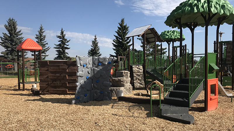 A neighbourhood playground