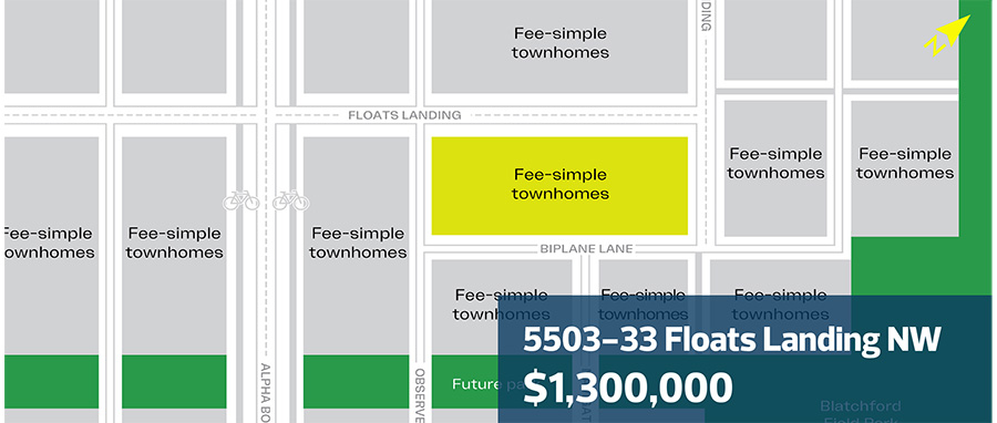 Aerial view of Blatchford Block 12 listings