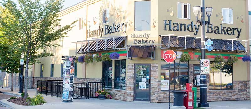 Exterior of the Handy Bakery