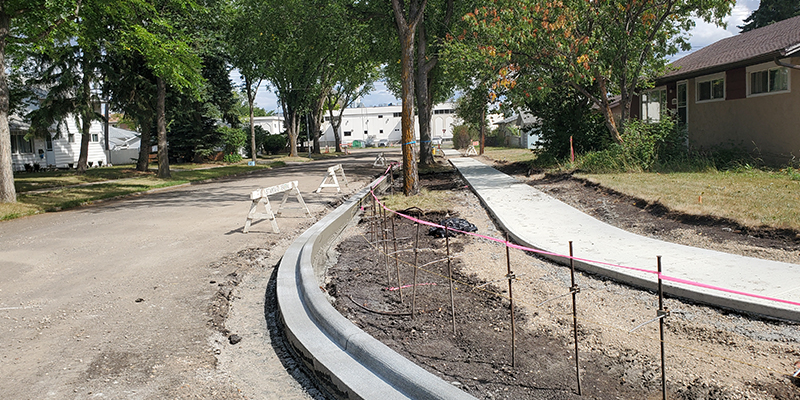 curb construction