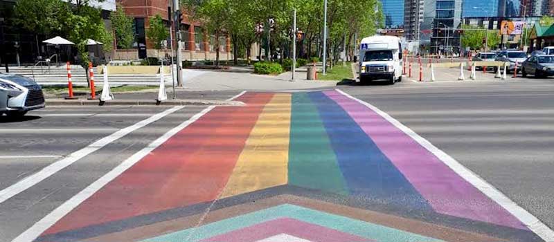 Rainbow Crosswalk