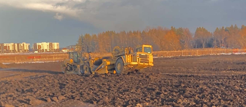 Heritage Valley District Park construction