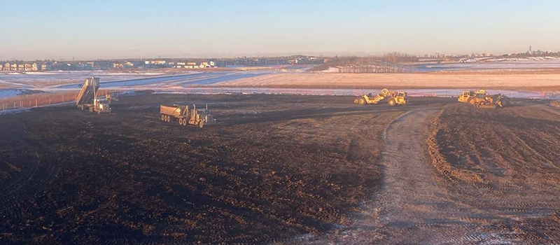 Heritage Valley District Park construction