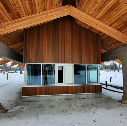 Boat House following restoration