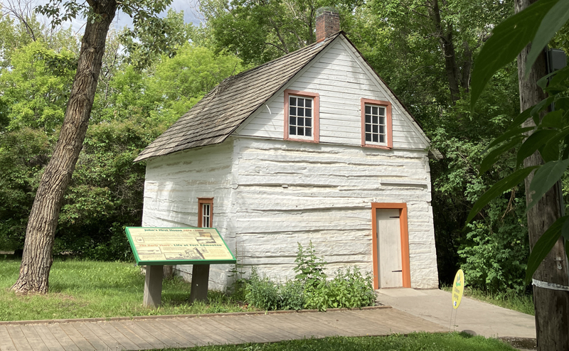 A building at John Walter Museum.