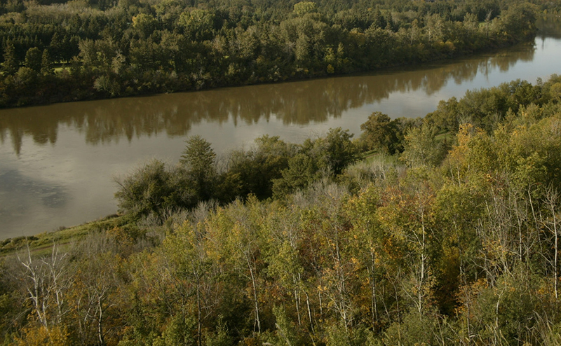 north Saskatchewan river