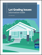 Screengrab of Lot Grading Issues - Information Guide cover