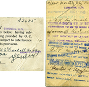 Register of Enemy Aliens Card