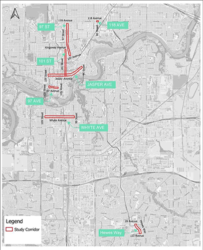 Transit Priorities Project Map