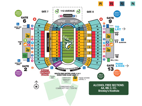 Commonwealth Stadium Site Map Thumbnail