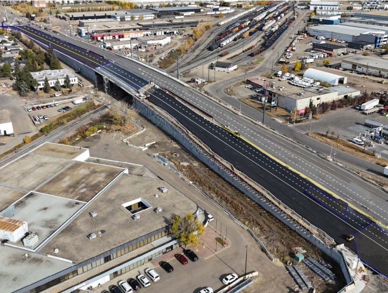 50 Street Widening Photo