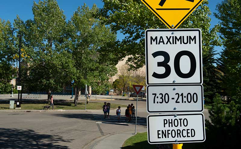 30km zone with enforcement