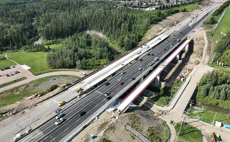 Overview of Terwillegar Drive at Rainbow Valley